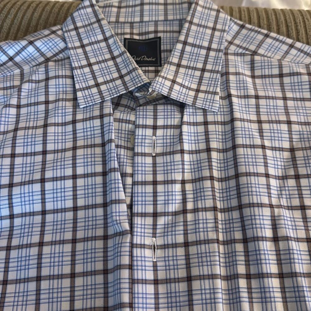 Men’s David Donahue 17 1/2 x 34/35 dress shirt